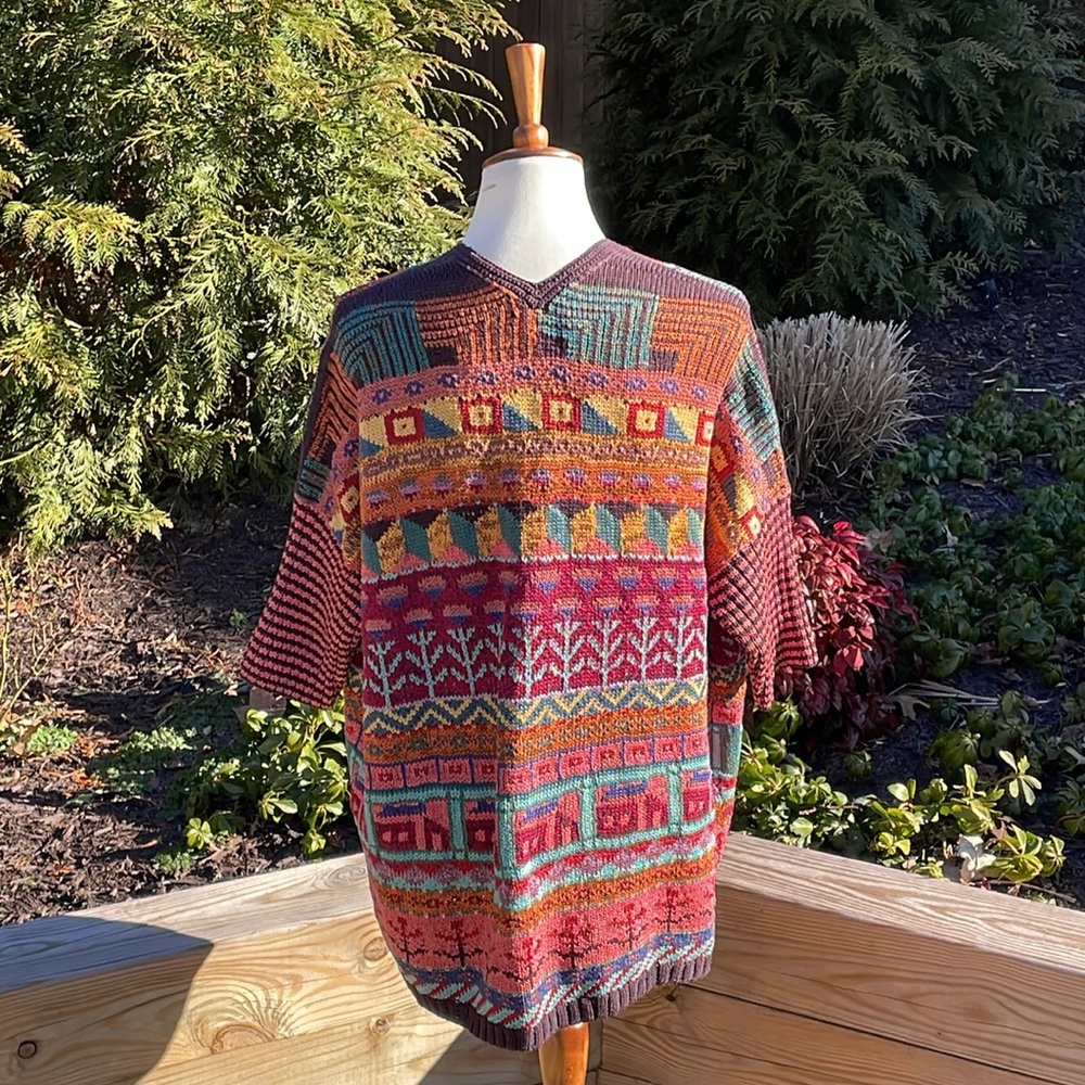 Peruvian Connection Sampler Cardigan - Picture 8 of 15